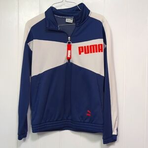 EUC Vintage  Puma Jacket Half Zip
